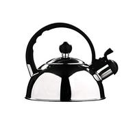 Premier Housewares Bouilloire 1L sifflante, bouilloire inox, finition miroir