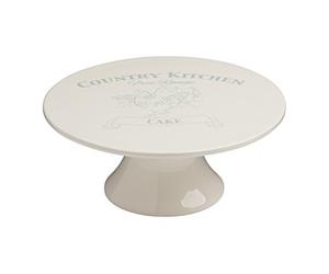 Premier Housewares Country Kitchen Présentoir à gâteaux, Blanc crème