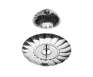 Premier Housewares Cuiseur À Vapeur En Acier Inoxydable - Ø14-24cm