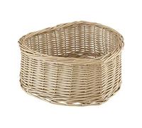 Premier Housewares Cœur en Osier, Saule, Gris