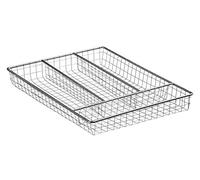 Premier Housewares Cutlery Tray, Chrome