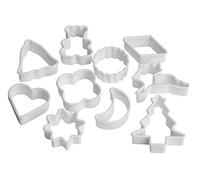 Premier Housewares Ensemble de 10 emporte-pièces Blanc