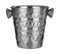 Premier Housewares Honey Bee Seau à Glace avec Poignées, en Acier Inoxydable, Argent