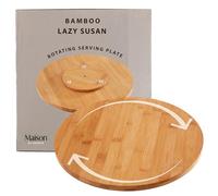 Premier Housewares Lazy Susan, Bambou, Naturel, 35 x 35 x 3 cm