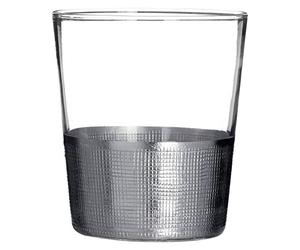 Premier Housewares Lot de 4 Verres à Martini en Relief - 290 ML - 10 cm x 9 cm x 9 cm