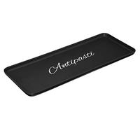 Premier Housewares Mange Antipasti Plat de Service, Noir