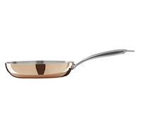 Premier Housewares Minerva Poêle à frire en acier inoxydable Finition cuivre 44 cm