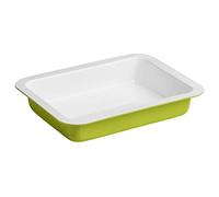 Premier Housewares Moule à rôtir Anti-adhésif en Acier au Carbone Vert Citron/Blanc 33 x 26 x 8 cm