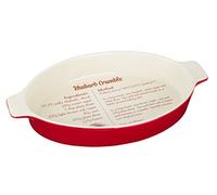 Premier Housewares Plat de cuissons, Rouge, 1,65 Litre, Pierre, Red, 1.35 L