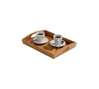 PREMIER HOUSEWARES PLATEAU RECTANGULAIRE AVEC POIGNEES BAMBOU NATUREL