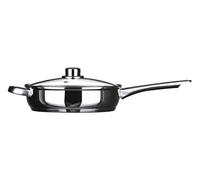 Premier Housewares Poêle avec couvercle en verre Anti-adhésif 24 cm