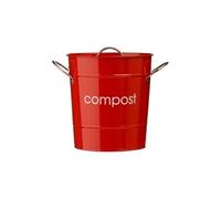 PREMIER HOUSEWARES POUBELLE A COMPOST (ROUGE)