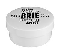 Premier Housewares Pun and Games Pâtissier en grès Blanc 13 x 13 x 6 cm