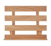 Premier Housewares Support de Livre de Cuisine, Bois, Naturel, 17 x 29 x 24 cm