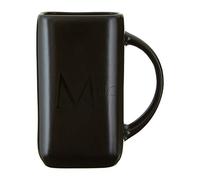 Premier Housewares Tasse en céramique Motif Texte Noir 7 x 10 x 12 cm