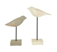 Premier Housewares Vena Lot de Deux Sculptures d'oiseaux