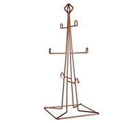 Premier Housewares Vertex - Plaqué cuivre, Métal, cuivré, 15 x 15 x 37 cm