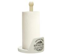 Premier Housewares Vintage Home Porte Rouleau de Cuisine, crème