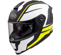 Premier Hyper DE, casque intégral S Mat Noir/Blanc/Jaune Néon Mat Noir/Blanc/Jaune Néon
