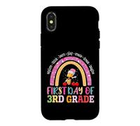 Premier Jour 3e année Premier Jour d'école 1er Jour de 3e année Coque pour iPhone X/XS