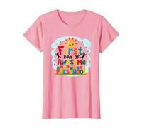 Premier Jour de célébration impressionnante pour la Maternelle T-Shirt, Femme, Rose, XXL
