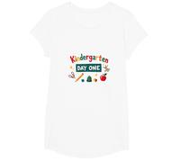 Premier Jour de la Maternelle : Aventure passionnante à la première école T-Shirt, Fille, Blanc, S