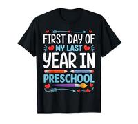 Premier Jour de ma dernière année à l'école Maternelle, Retour à l'école T-Shirt
