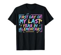 Premier Jour de ma dernière année à l'école Primaire T-Shirt