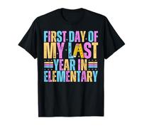 Premier Jour de ma dernière année à l'école Primaire T-Shirt