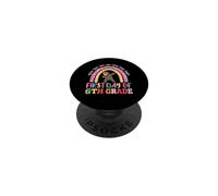 Premier Jour de sixième année Garçons Filles Premier Jour de 6e année PopSockets PopGrip Adhésif