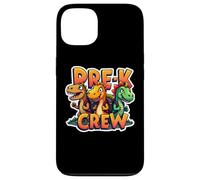 Premier Jour d'école de Pre-K Crew Dinosaur Lover T-Rex Dino Coque pour iPhone 13