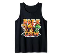 Premier Jour d'école de Pre-K Crew Dinosaur Lover T-Rex Dino Débardeur