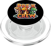 Premier Jour d'école de Pre-K Crew Dinosaur Lover T-Rex Dino PopSockets PopGrip pour MagSafe