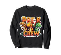 Premier Jour d'école de Pre-K Crew Dinosaur Lover T-Rex Dino Sweatshirt