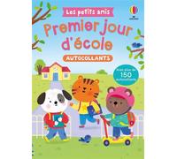 Premier jour d'école - Les petits amis - Dès 3 ans - Jessica Greenwell - Usborne - broché - Document jeunesse