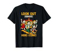 Premier Jour d'école, Regarde Ici, Je Viens, des Enfants Mignons T-Shirt