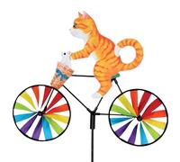 Premier Kite PK26853 Girouette Chat sur Vélo, Multicolore, 40,6 x 8 x 110 cm