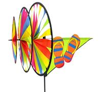 Premier Kite PKTSFF Girouette Roue Triple Flip Flop, Multicolore, 65 x 43 x 127 cm