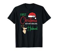 Premier Noël avec Mon Merveilleux Mari Moment T-Shirt