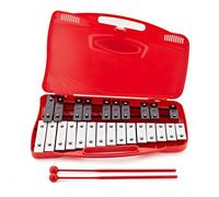 Premier NXT GEN Glockenspiel, avec Étui de Transport | Idéal pour l'Éducation et les Jeunes Musiciens, Touches Colorées avec Notation, Étui Plastique Portable, Baguettes