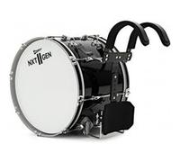 Premier NXT GEN Marching Grosse Caisse de Fanfare 20" x 14" , Noir