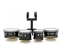 Premier NXT GEN Marching Set de Toms Ténors 8/10/12/13 pour Fanfare, Noir