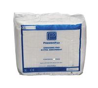 Premier Pad Lot de 25 pansements ultra-absorbants non stériles 20 x 20 cm