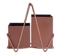 Premier Housewares Boîte à Couverts, Acier Inoxydable, Rose Gold, Taille Unique