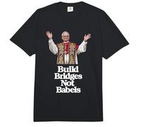 Premier Pape américain Léo XIV - Construisez des ponts et Non des babels Comfort Colors Adult Heavyweight T-Shirt