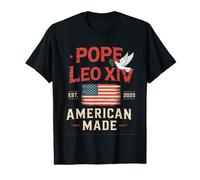 Premier Pape Leo XIV Christian Robert Prevost de Fabrication américaine T-Shirt Graphique avec Valeur