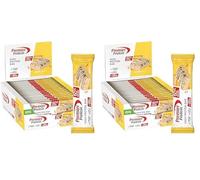 Premier Protein High Protein Bar Crispy Peach 16x40g - Haute teneur en protéines + Sans huile de palme (Lot de 2)