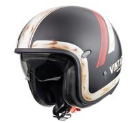Premier Retro Casque Jet Vintage Evo DO92 O.S. BM Noir/Blanc Matt-S