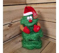 Premier Sapin de Noël animé Norbert Chantant et Dansant 28 cm