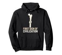 Premier Signe de civilisation du fémur guéri Sweat à Capuche
